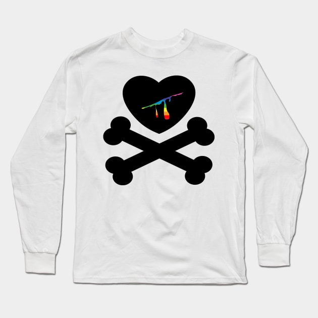 bleeding love Long Sleeve T-Shirt by chromatosis